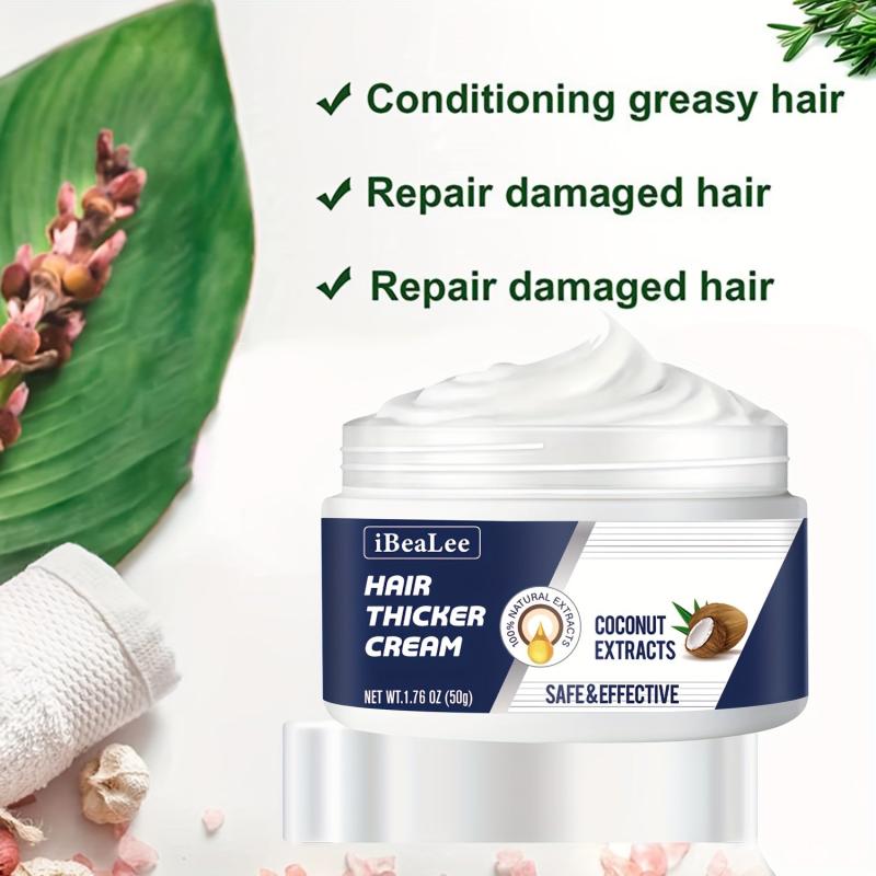 50g Natural Hair Thickening Cream for Stronger Hair