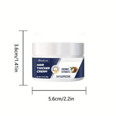 50g Natural Hair Thickening Cream for Stronger Hair