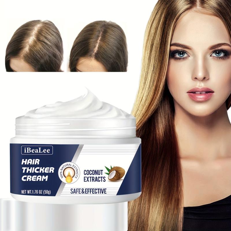 50g Natural Hair Thickening Cream for Stronger Hair