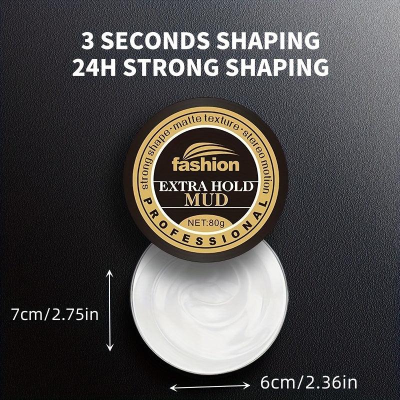 Hair Styling Mud Salon Barber Clay Strong Hold Wax