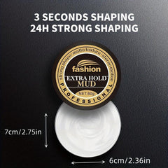 Hair Styling Mud Salon Barber Clay Strong Hold Wax