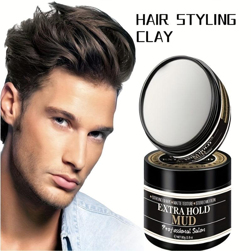 Hair Styling Mud Salon Barber Clay Strong Hold Wax