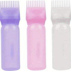Root Comb Styling Applicator Shampoo Bottle Hair Tools