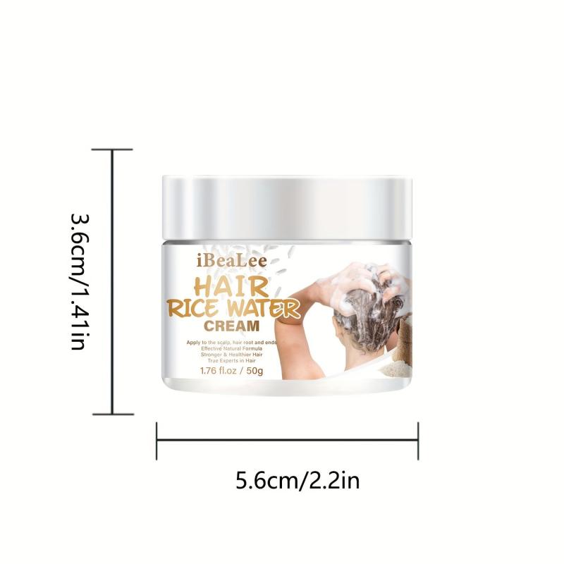 Hair Regeneration Cream Rice Water Hair Care Cream For Women Men