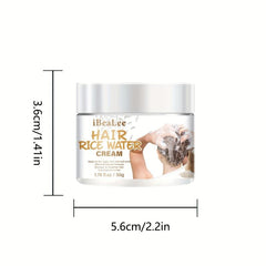 Hair Regeneration Cream Rice Water Hair Care Cream For Women Men