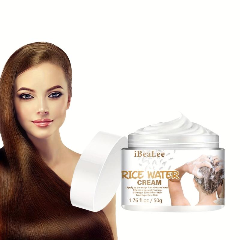 Hair Regeneration Cream Rice Water Hair Care Cream For Women Men