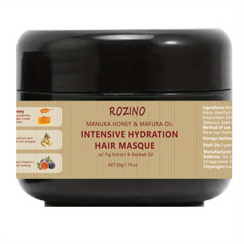 50ml Honey Hair Mask Conditioner - Strengthens, Repairs, Moisturizes Hair