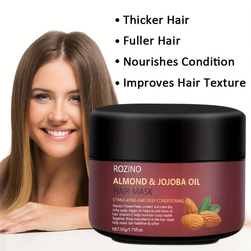 Almond Jojoba Hair Mask for Dry Hair