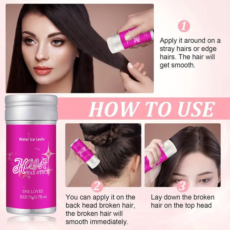 Hair Wax Stick For Flyaway And Frizz Control Hair Pomade