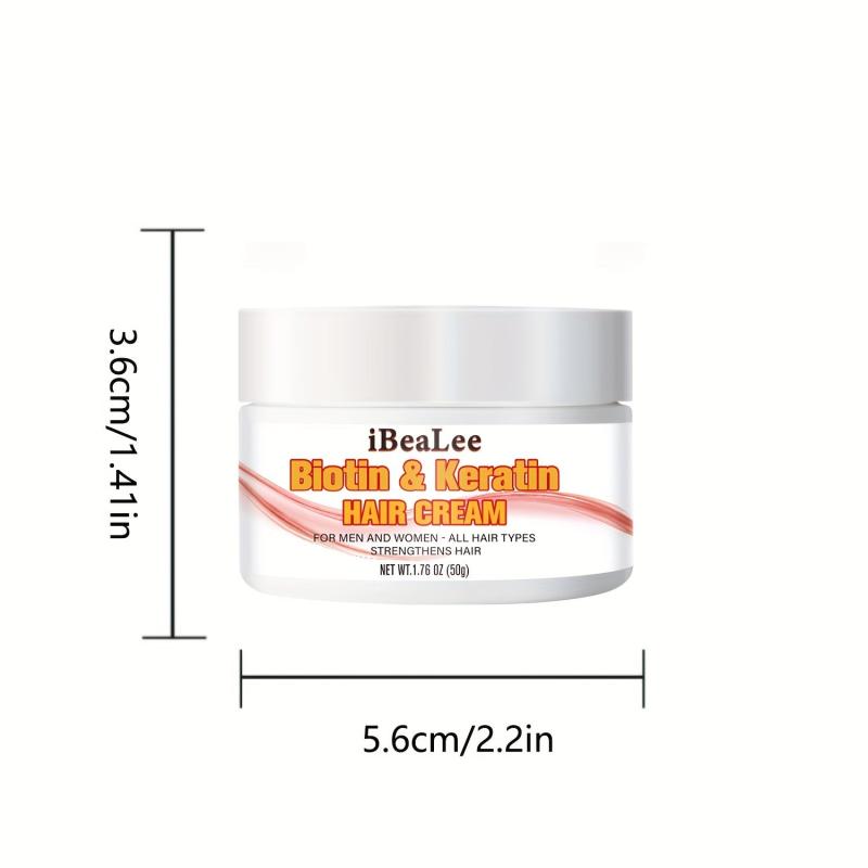 Biotin Keratin Hair Cream for Healthy Hair