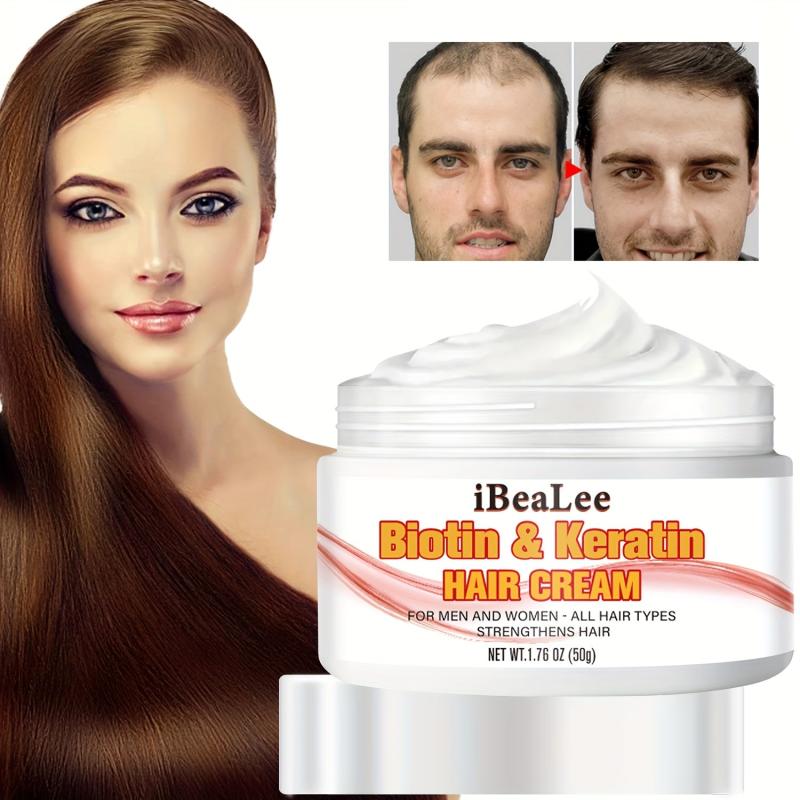 Biotin Keratin Hair Cream for Healthy Hair