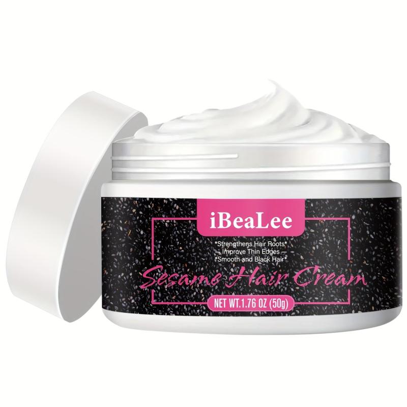 50g Sesame Hair Care Cream - Repairs Split Ends, Strengthens, Moisturizes