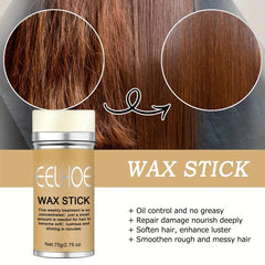 75g Long Lasting Hair Wax Stick Anti Frizz Natural Gloss Solid Styling