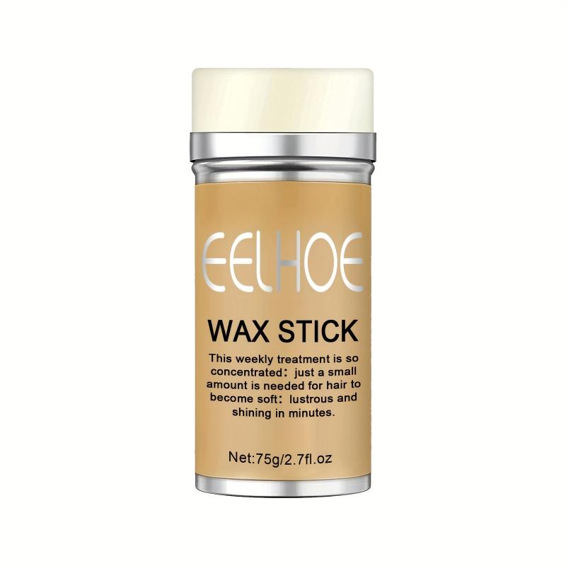 75g Long Lasting Hair Wax Stick Anti Frizz Natural Gloss Solid Styling