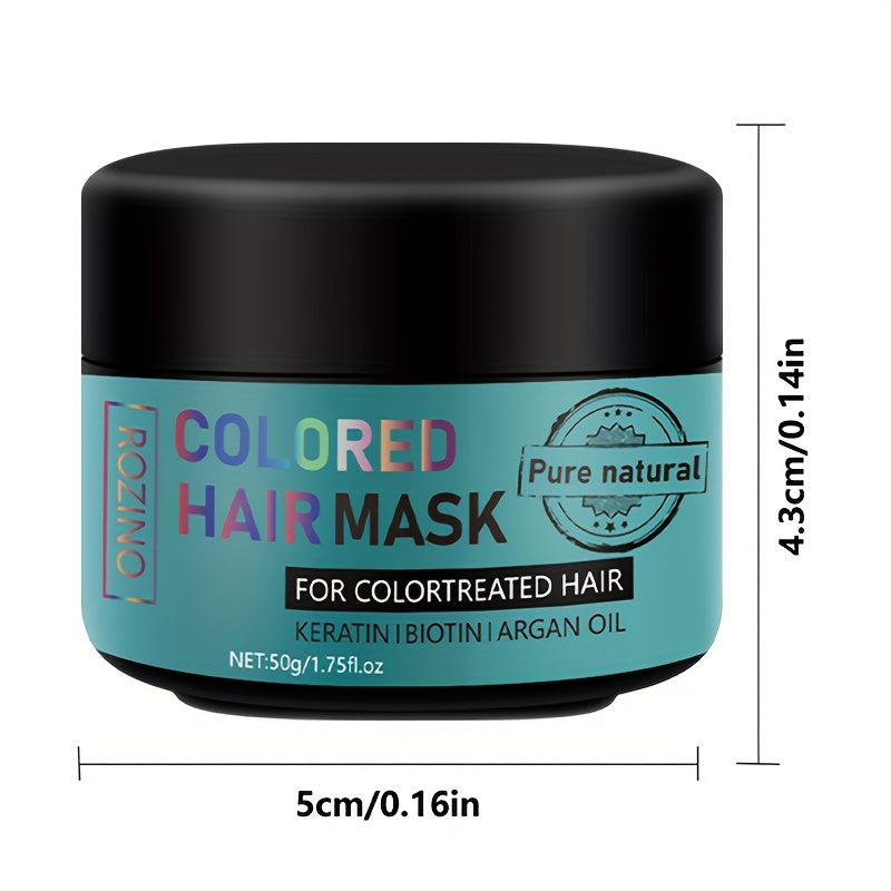 Colored Hair Mask Natural Hair Mask Keratin Biotin Argan Repairs Dry Hair