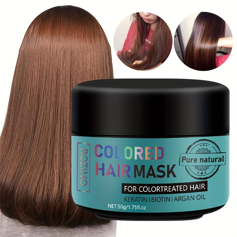 Colored Hair Mask Natural Hair Mask Keratin Biotin Argan Repairs Dry Hair