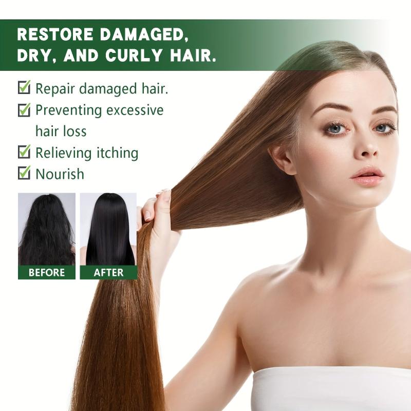 Keratin Hair Mask Moisturizes and Repairs Damaged Dry Hair