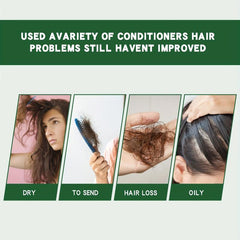 Keratin Hair Mask Moisturizes and Repairs Damaged Dry Hair