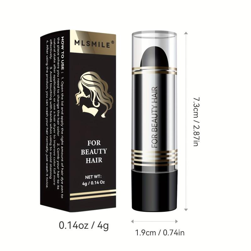 Temporary Hair Pen Hair Dye Stick To Cover Hair Non toxic Long Lasting