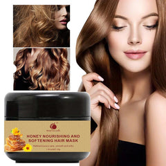 Honey Softening Hair Cream for Hair Care - Smoothens, Moisturizes, Repairs