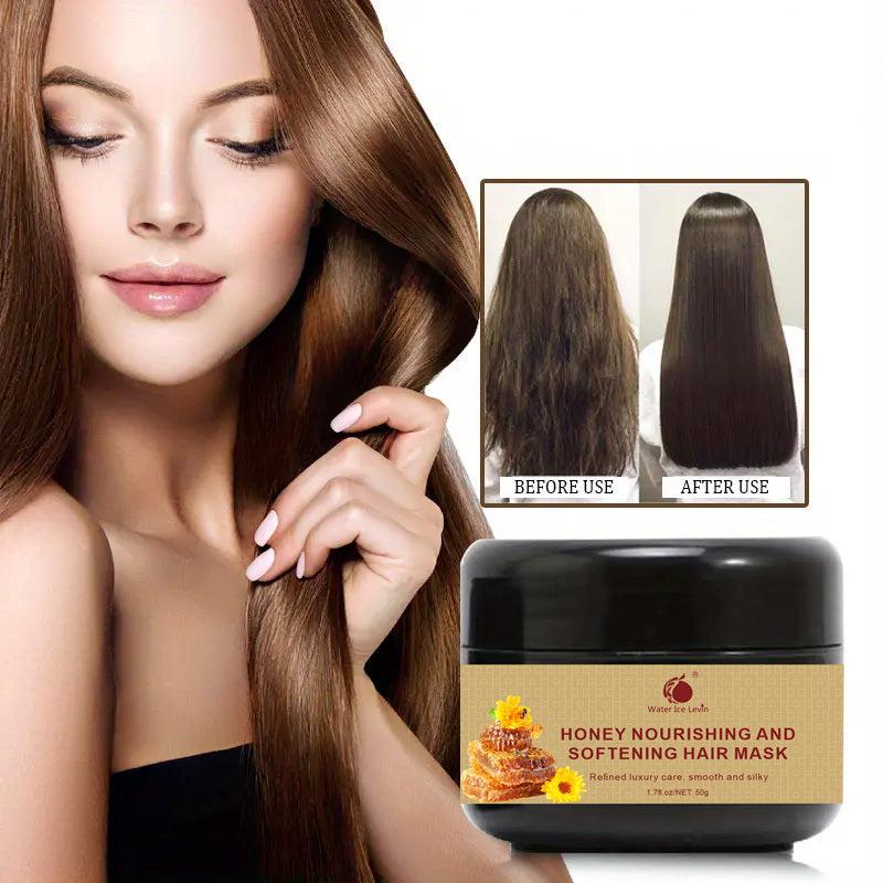 Honey Softening Hair Cream for Hair Care - Smoothens, Moisturizes, Repairs