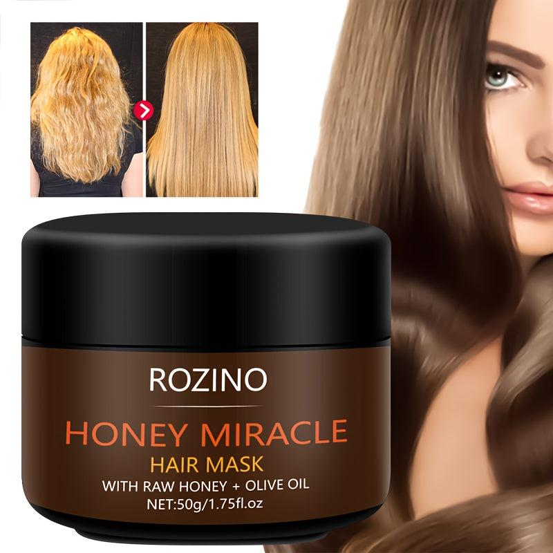 50g Honey Miracle Hair Mask Strengthens, Repairs Split Ends, Moisturizes