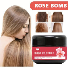Rose Essence Hair Mask for Repairing Damaged Hair