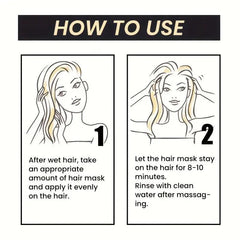 Amino Acid Smoothing Hair Mask Cream - Repairs Damaged Hair