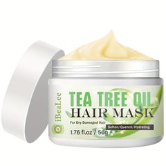 Tea Tree Hair Mask for Dry Hair - Deep Conditioner Repair Cream