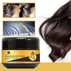 50g 2pcs Golden Peptide Hair Mask | Root to Tip Care | Shining Hair Mask
