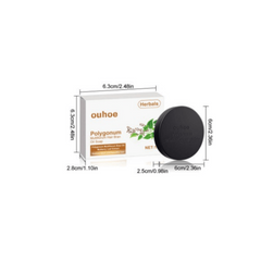 Polygonum Multiflorum Darkening Hair Shampoo Bar Gentle Hair Cleansing
