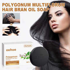 Polygonum Multiflorum Darkening Hair Shampoo Bar Gentle Hair Cleansing