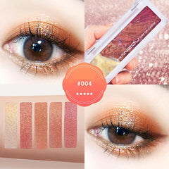 Glitter Diamond Eyeshadow Palette Portable Cosmetics
