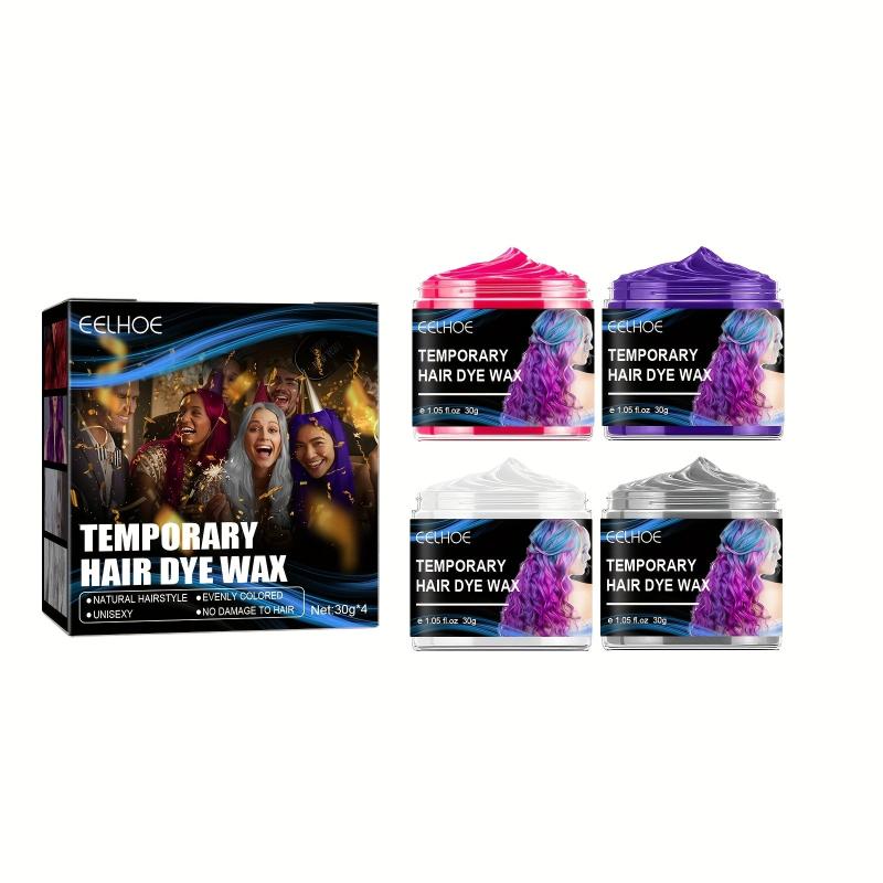 Hair Wax Set for Men and Women - 4pcs Birthday Party Fun