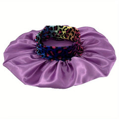 Colorful Leopard Print Wide Band Elastic Headband