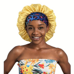 Colorful Leopard Print Wide Band Elastic Headband