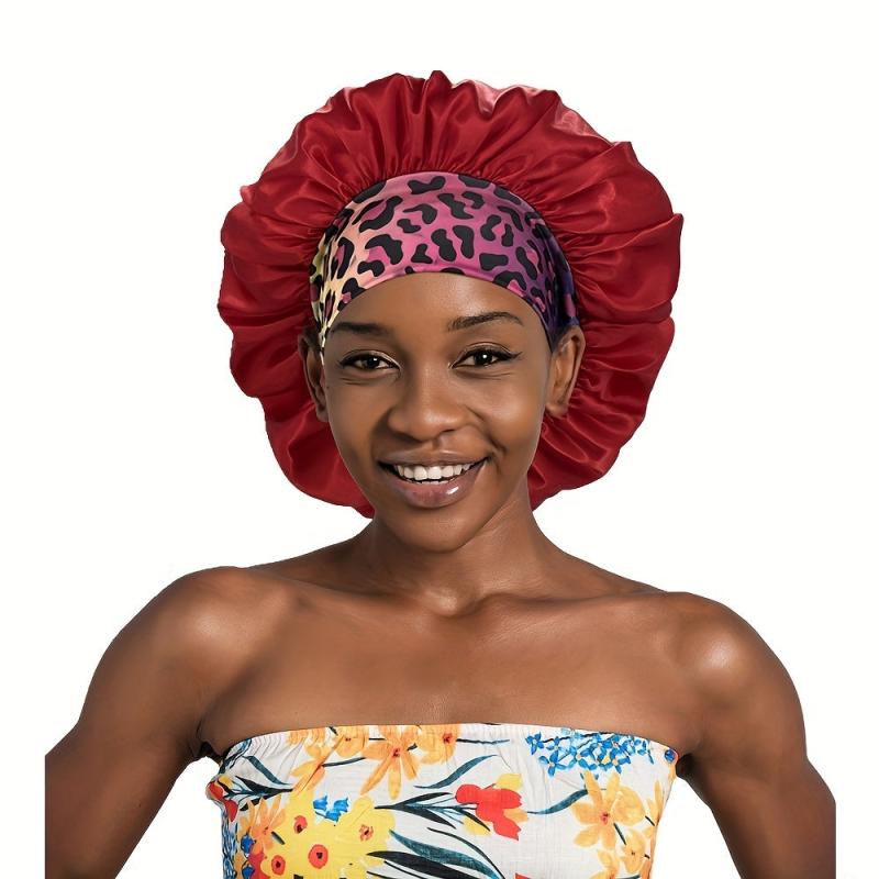 Colorful Leopard Print Wide Band Elastic Headband