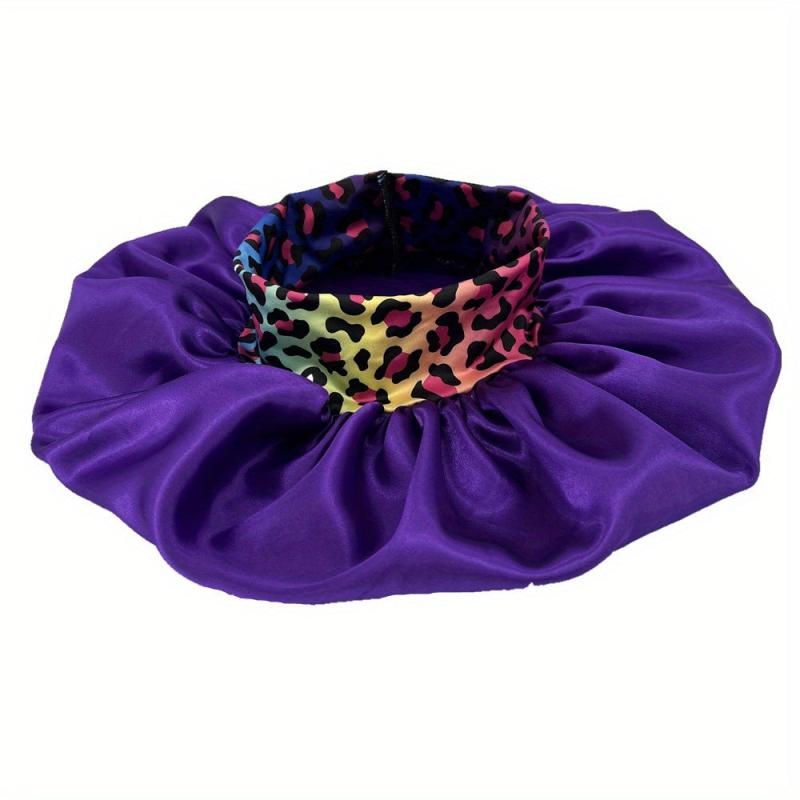 Colorful Leopard Print Wide Band Elastic Headband