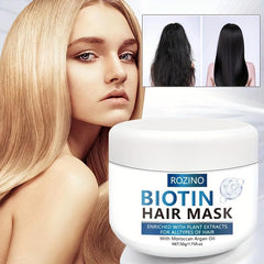 Biotin Hair Mask Plant Extracts Moroccan Argan Hair Care Mask All Hair Types