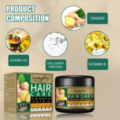 Ginger Dense Hair Cream 2pcs - Moisturizing Scalp Massage
