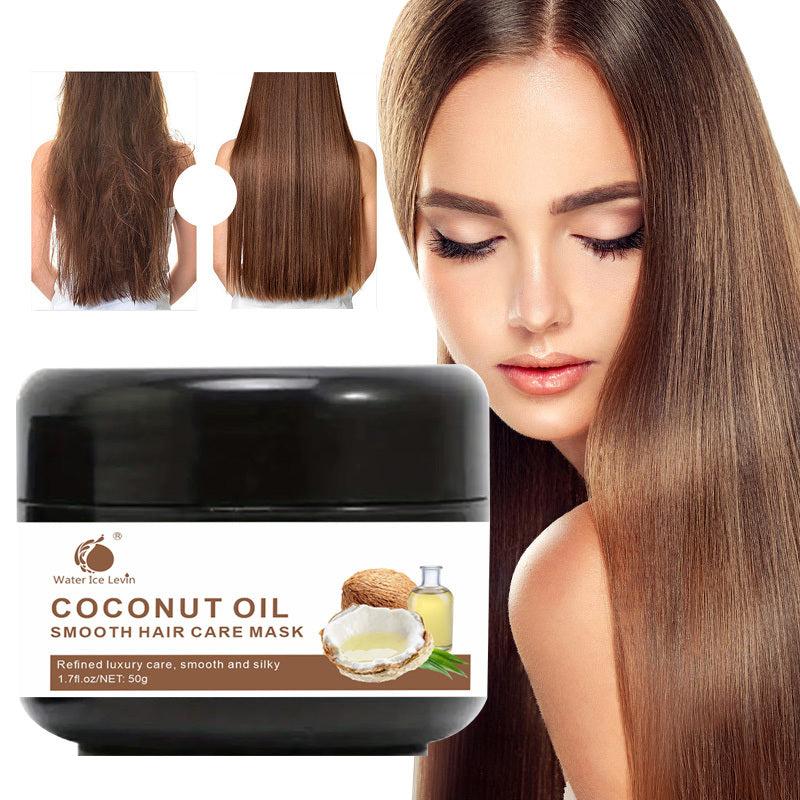 Coconut Smooth Hair Care Mask Refreshing Smoothing Moisturizing Hair Conditioner