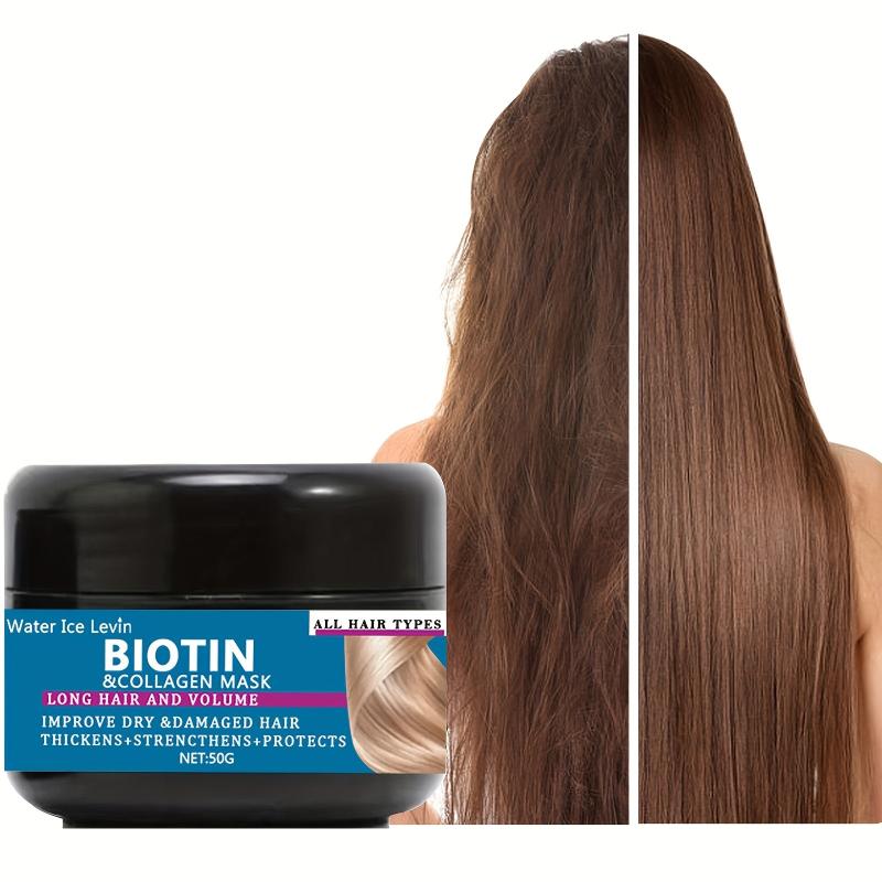 Biotin Collagen Hair Mask Conditioner Penetrates Root To Tip