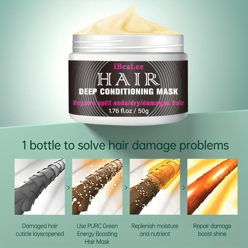 Revitalizing Keratin Hair Mask for Dry Damaged Hair - 50g