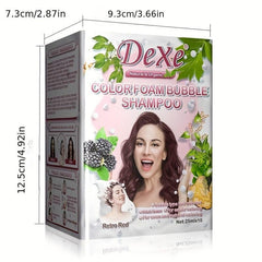 10pcs Box Halloween Hair Dye Cream Semi permanent Foam Hair Dye Shampoo