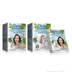 10pcs Box Halloween Hair Dye Cream Semi permanent Foam Hair Dye Shampoo