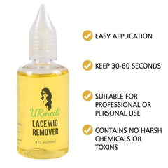 Hair Extension Kit Waterproof Lace Wig Glue Hair Remove Babyhair Brush
