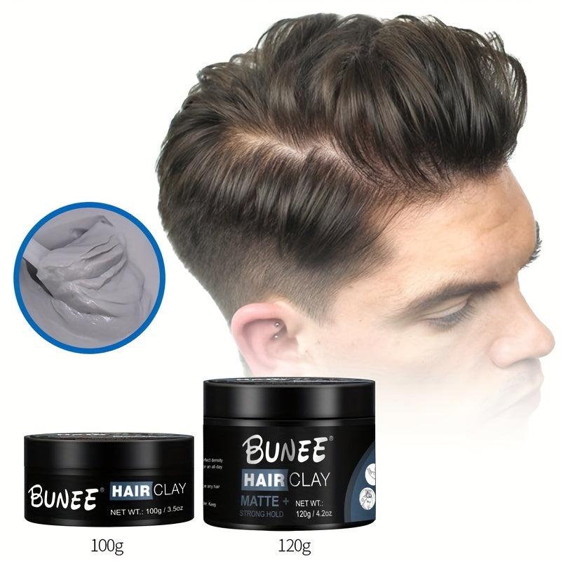 Men's Hair Styling Wax Matte Hair Mud Long Lasting Hair Shaping Clay