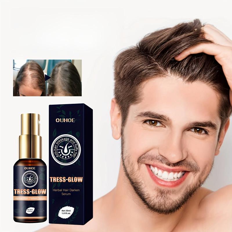 Hair Essential Herbal Hair Darken Serum Moisturizing Hair