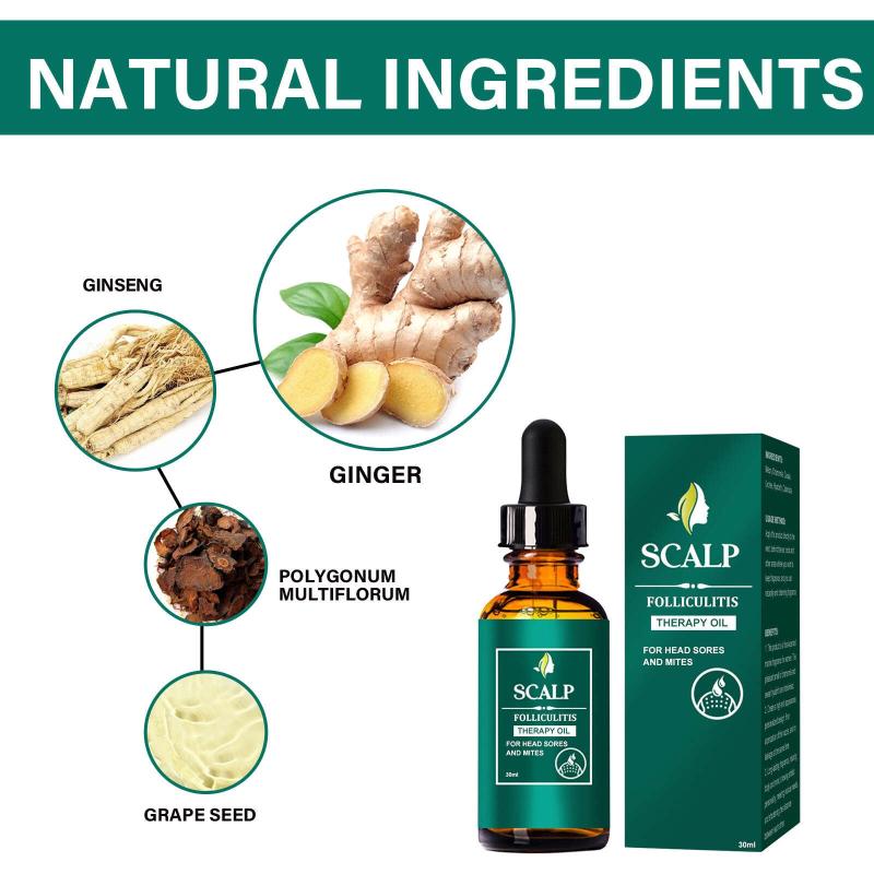 Peppermint Scalp Hair Care - Split Ends & Dry Scalp - All Hair Types