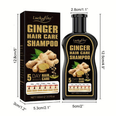 Ginger Hair Shampoo Repairs Split Ends And Repairs Damaged Hair